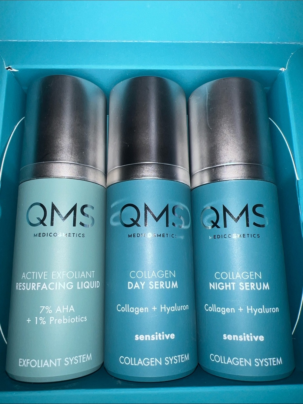 QMS Sensitive Day & Night 3-Step Core Routine Set - Teal - Picture 3 of 4
